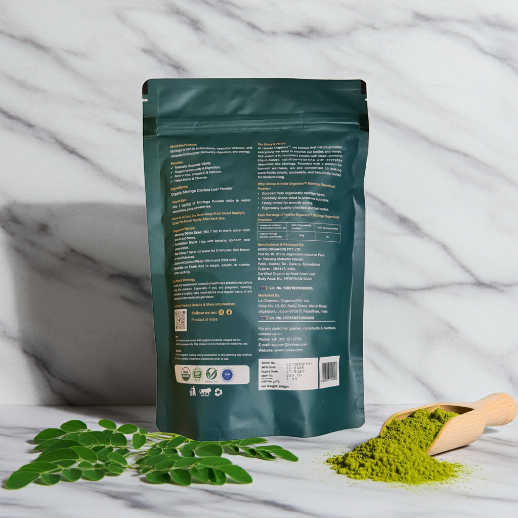 Holvée Moringa Pouch Back Side